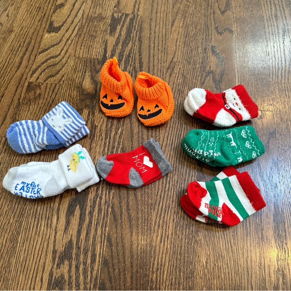 Infant Holiday Socks
